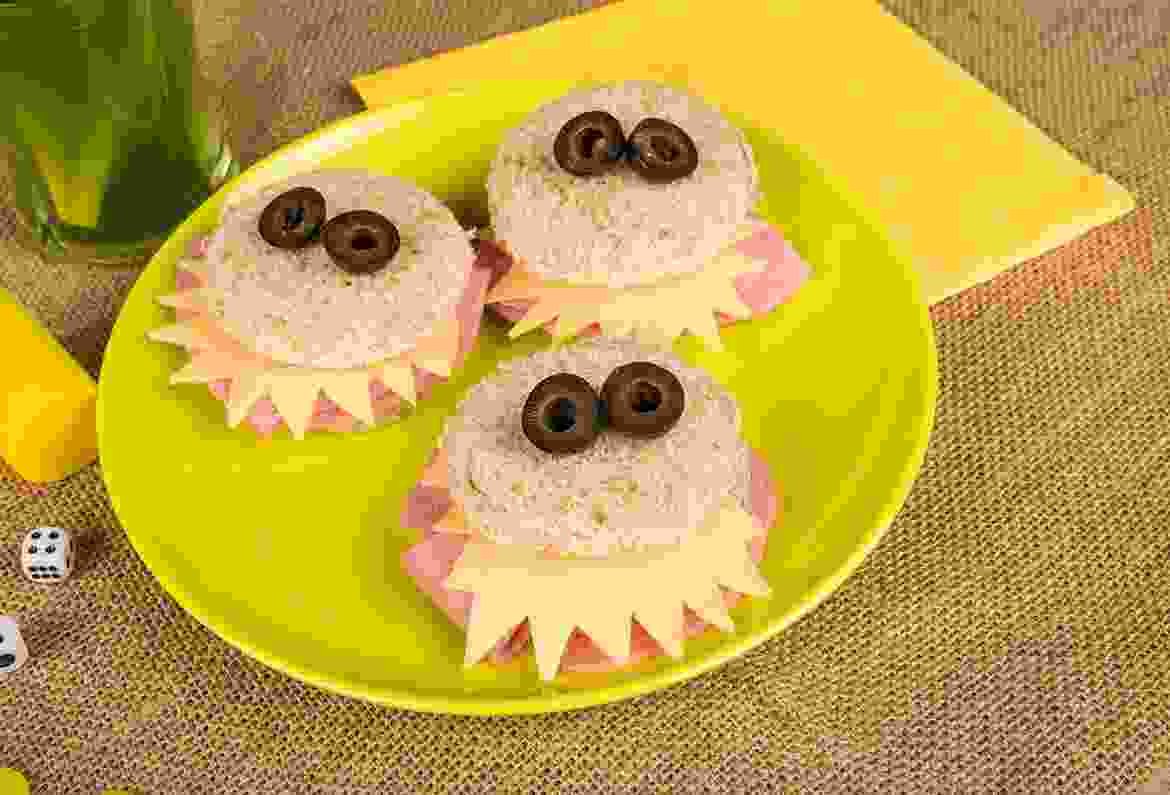 Cheese Sandwitch with Olives